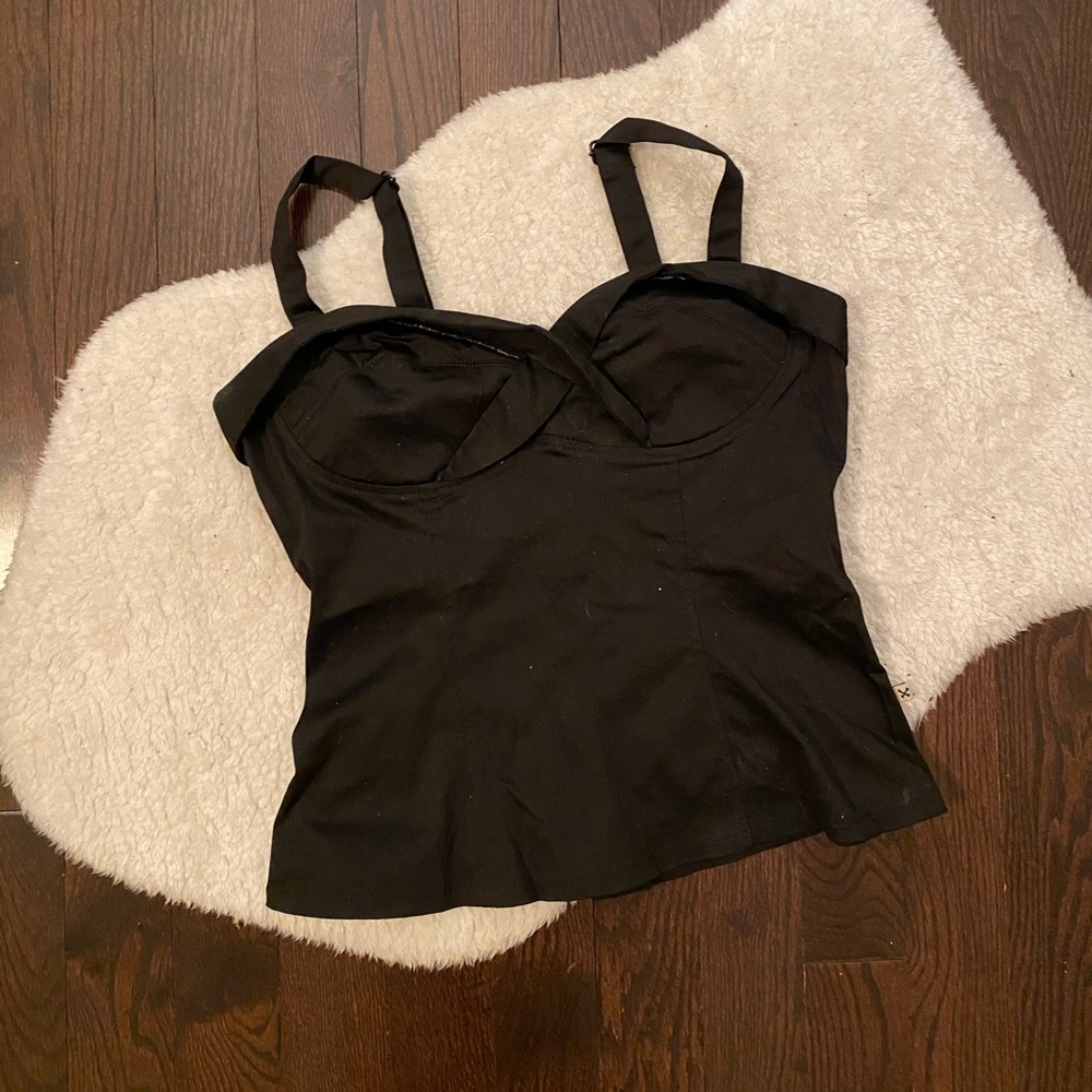 Royal Bones Corset tank top